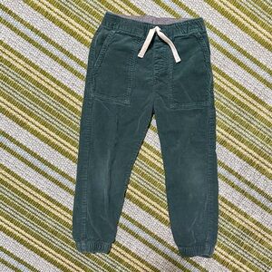 Hanna Andersson Pull On Corduroy Cord Joggers Size 5T